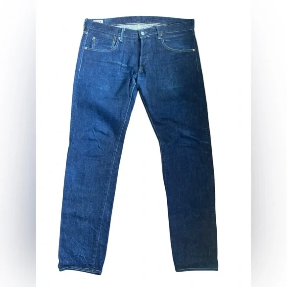 ONI DENIM 921NIXX Natural Indigo Selvedge Denim made in Japan Size 36 - Picture 6 of 13